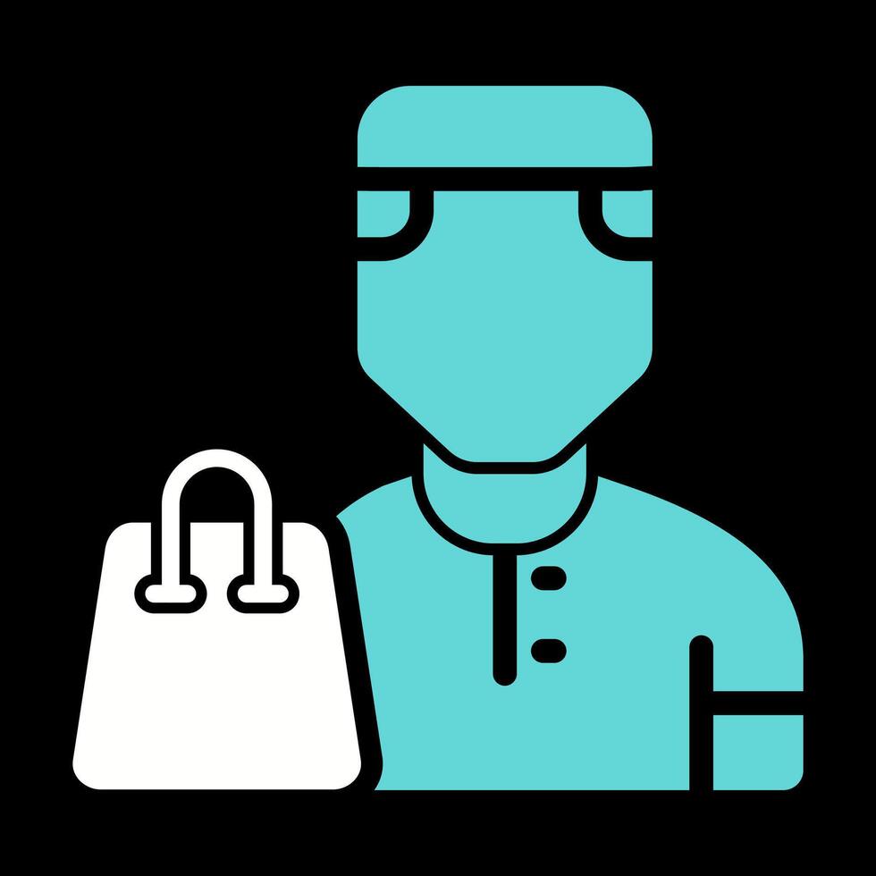 User Shopping Vector Icon