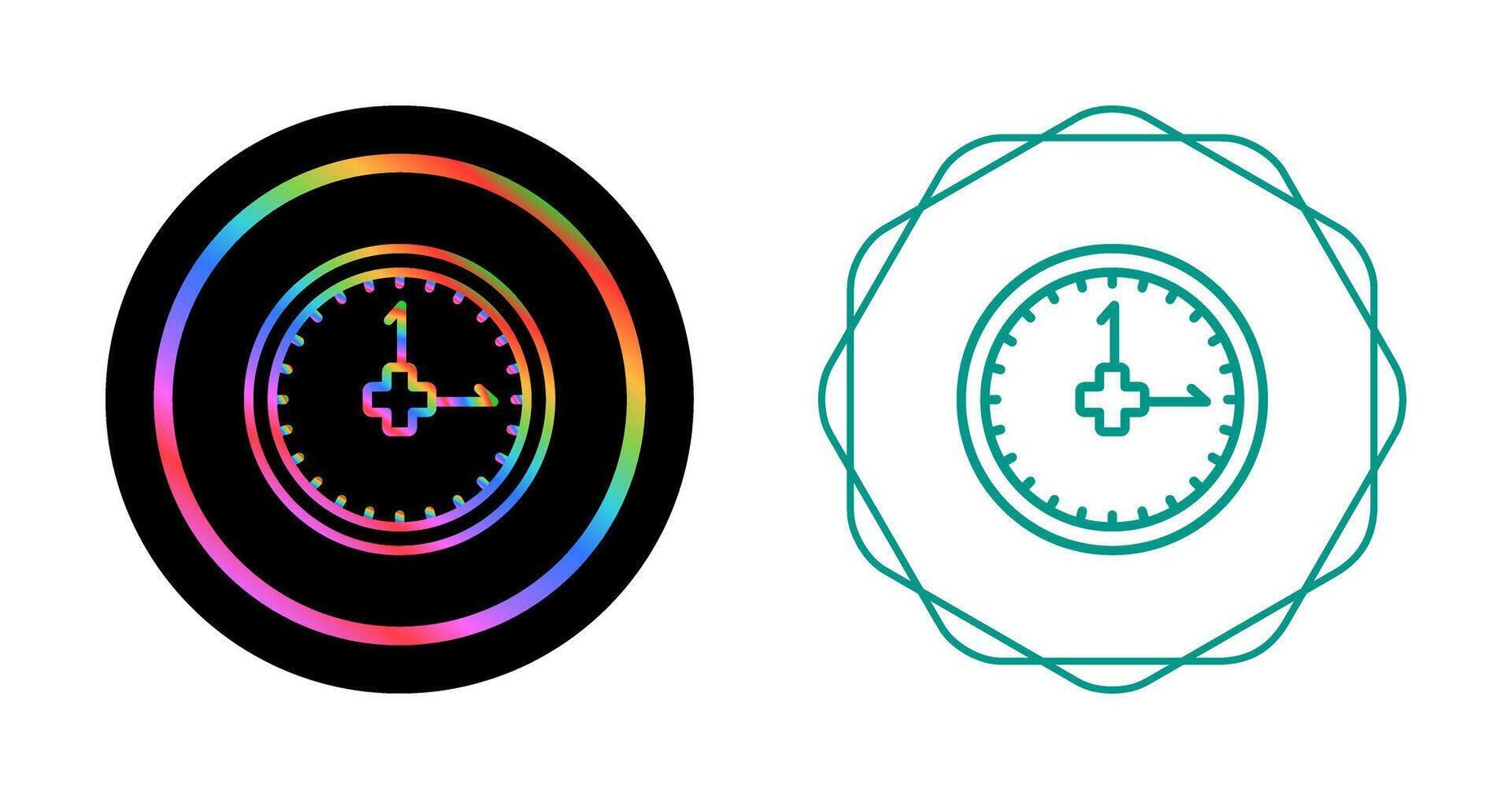 Clock Vector Icon