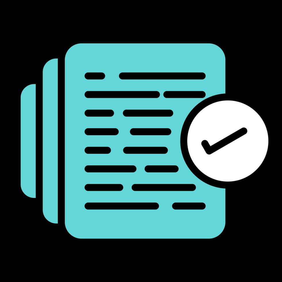 Document Versioning Vector Icon