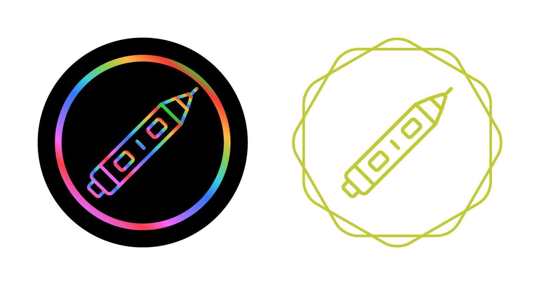 Non Contact Voltage Tester Vector Icon