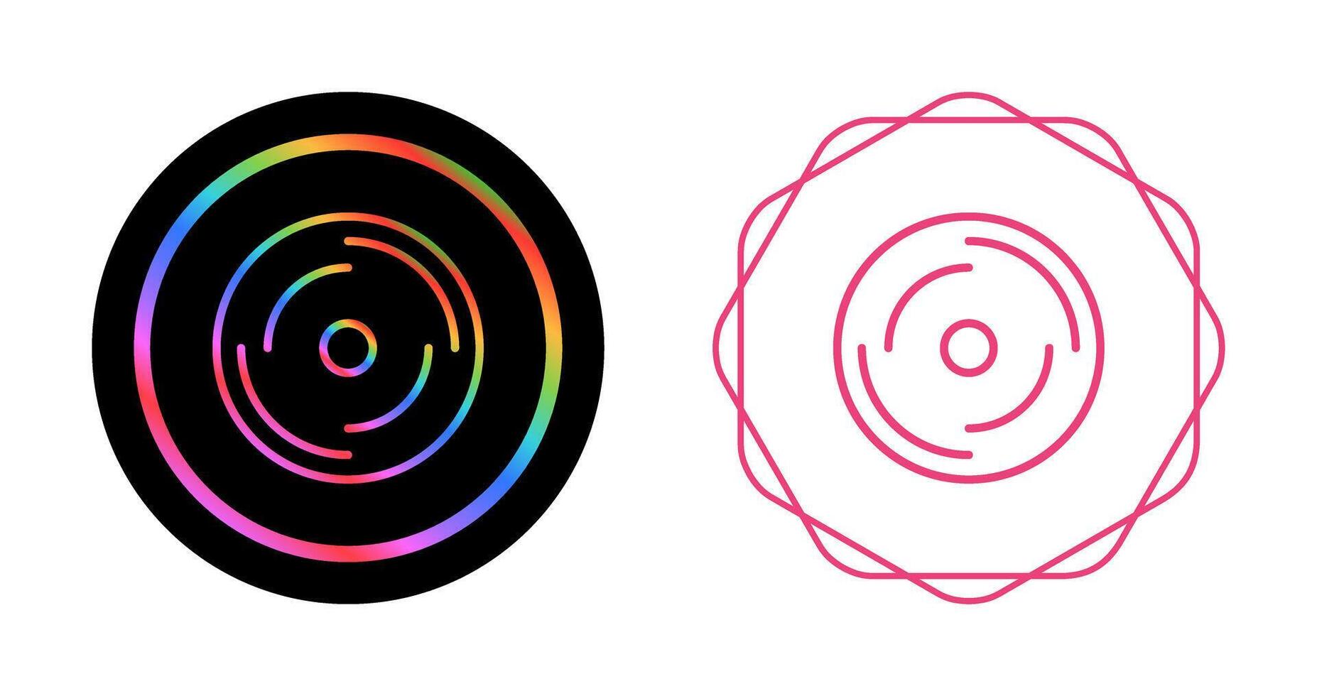 Disk Vector Icon