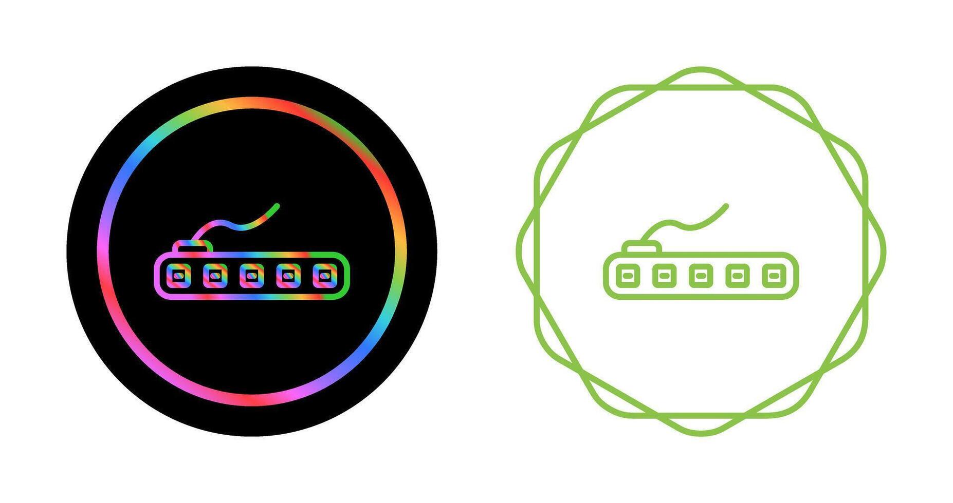 Wi-Fi Enabled LED Strip Vector Icon