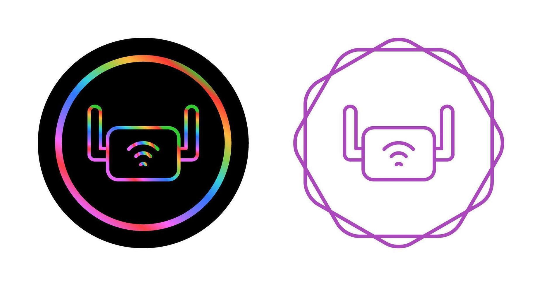 Wi-Fi Range Extender Vector Icon