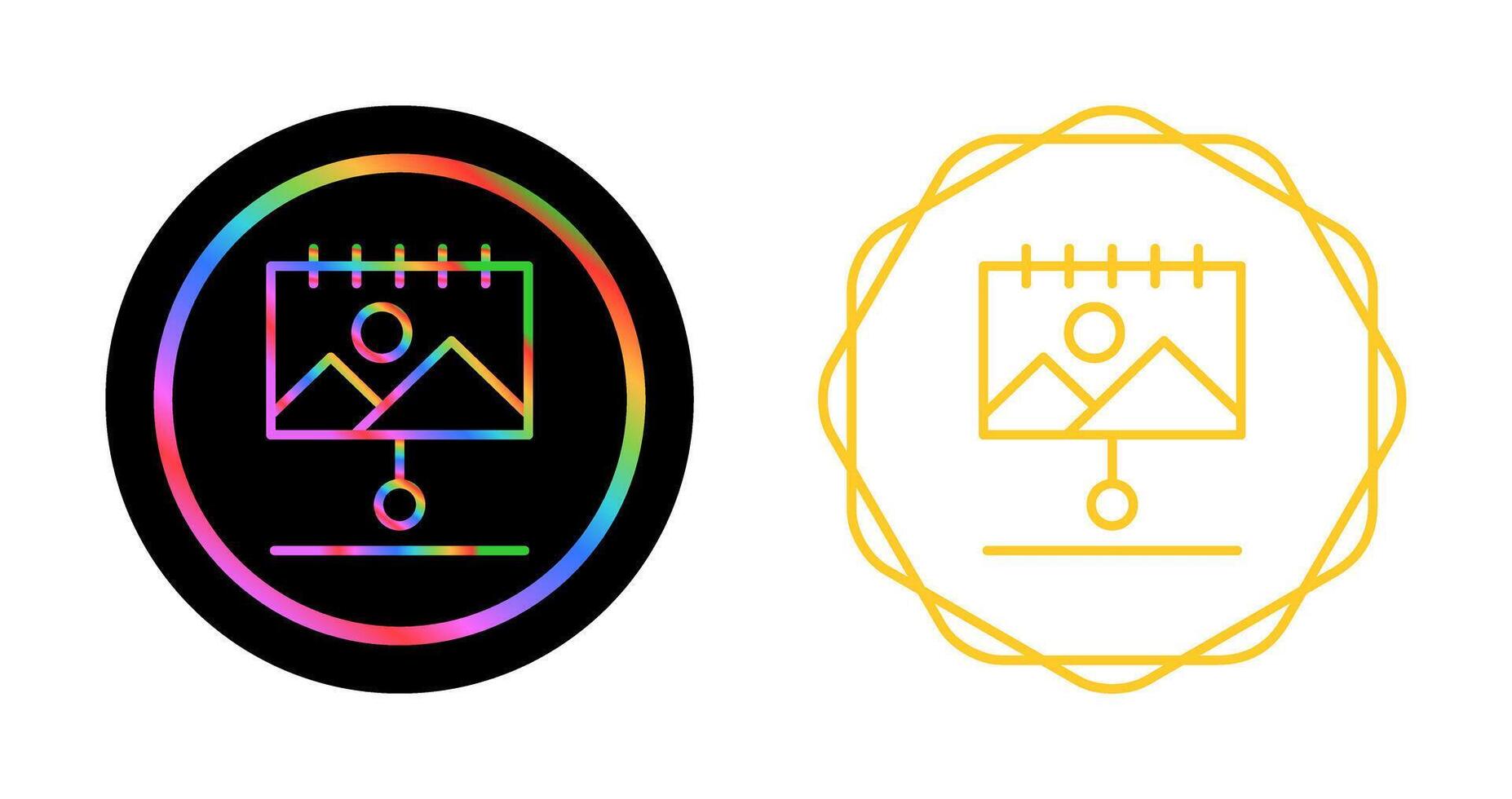 Canvas Vector Icon