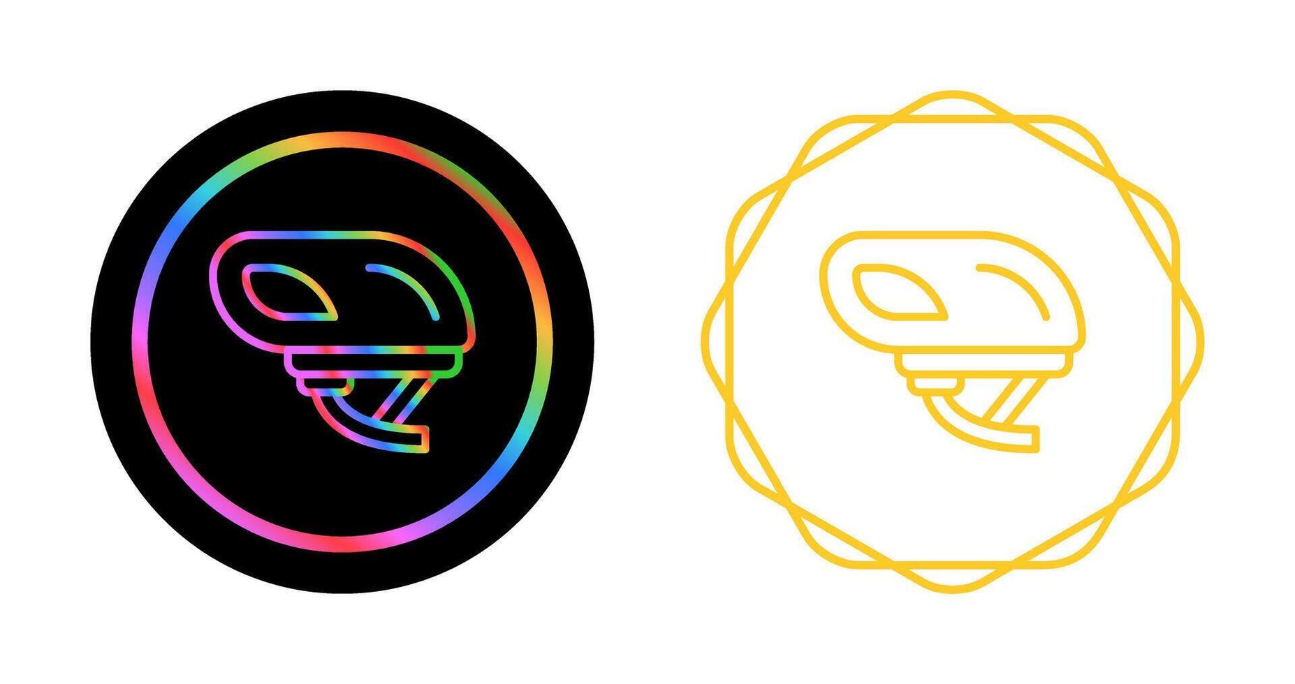 Smart Bike Helmet Vector Icon