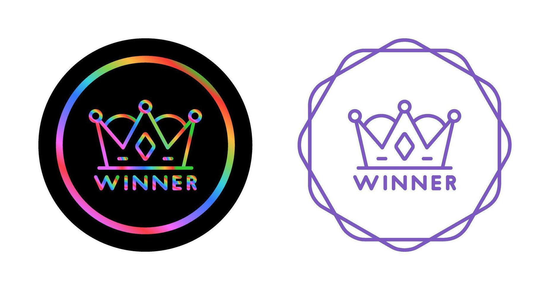 Winner Vector Icon