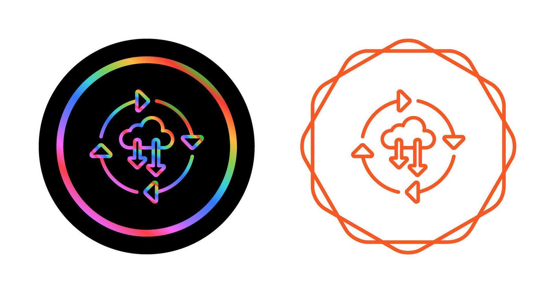 Continuous Deployment Vector Icon