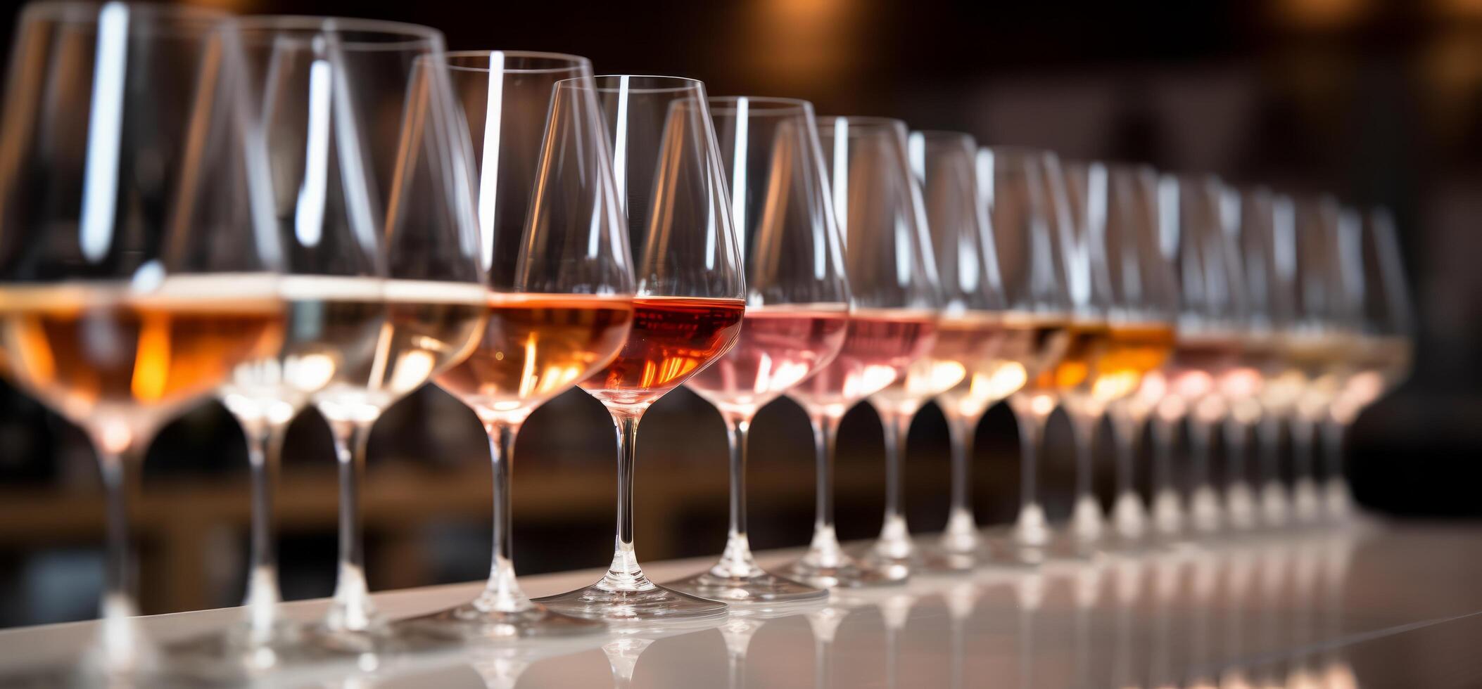 AI generated wine tastings in city photo