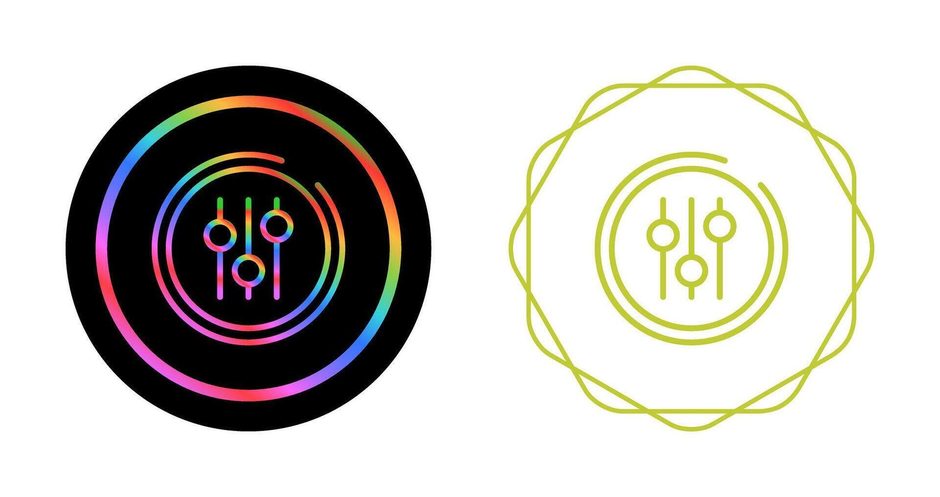 Audio Equalizer Vector Icon