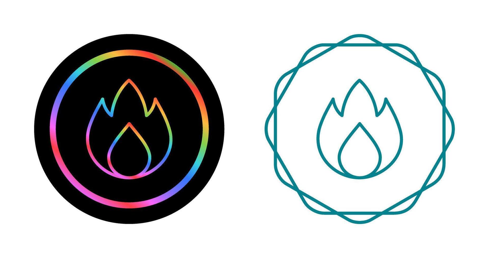 Flame Vector Icon