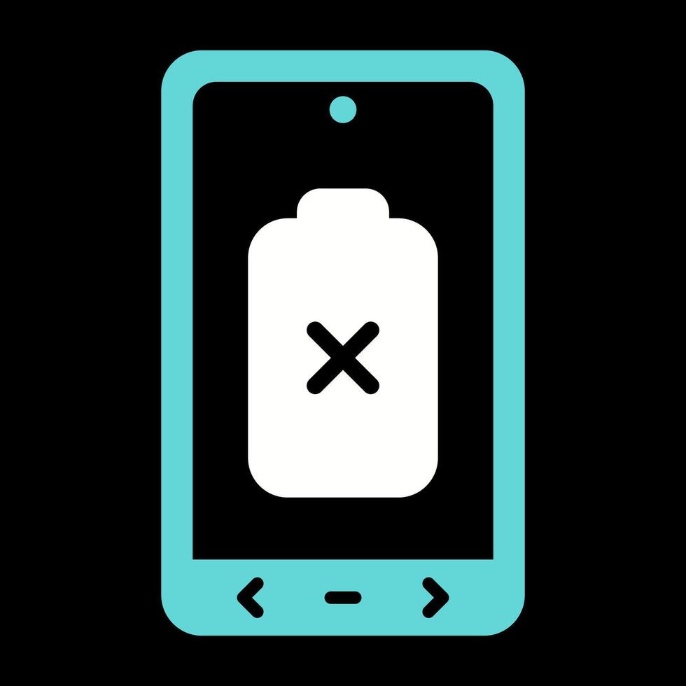 Empty Battery Vector Icon