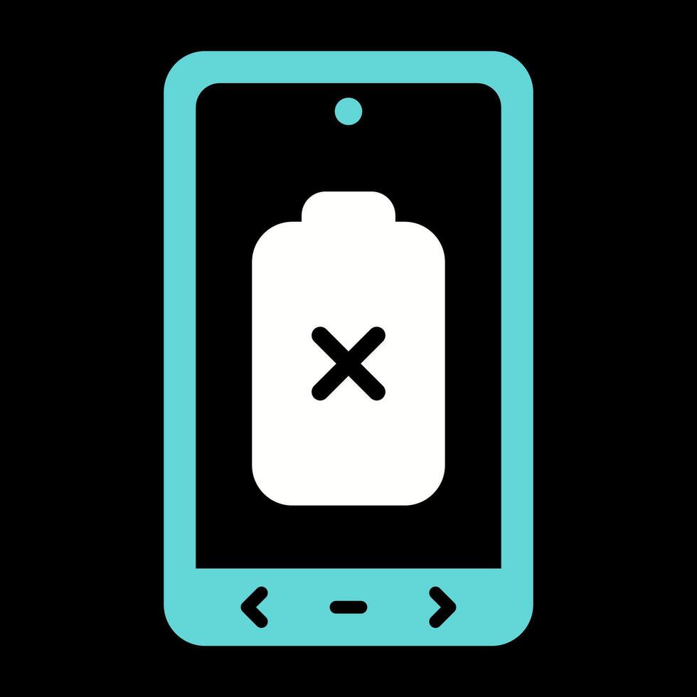 Empty Battery Vector Icon