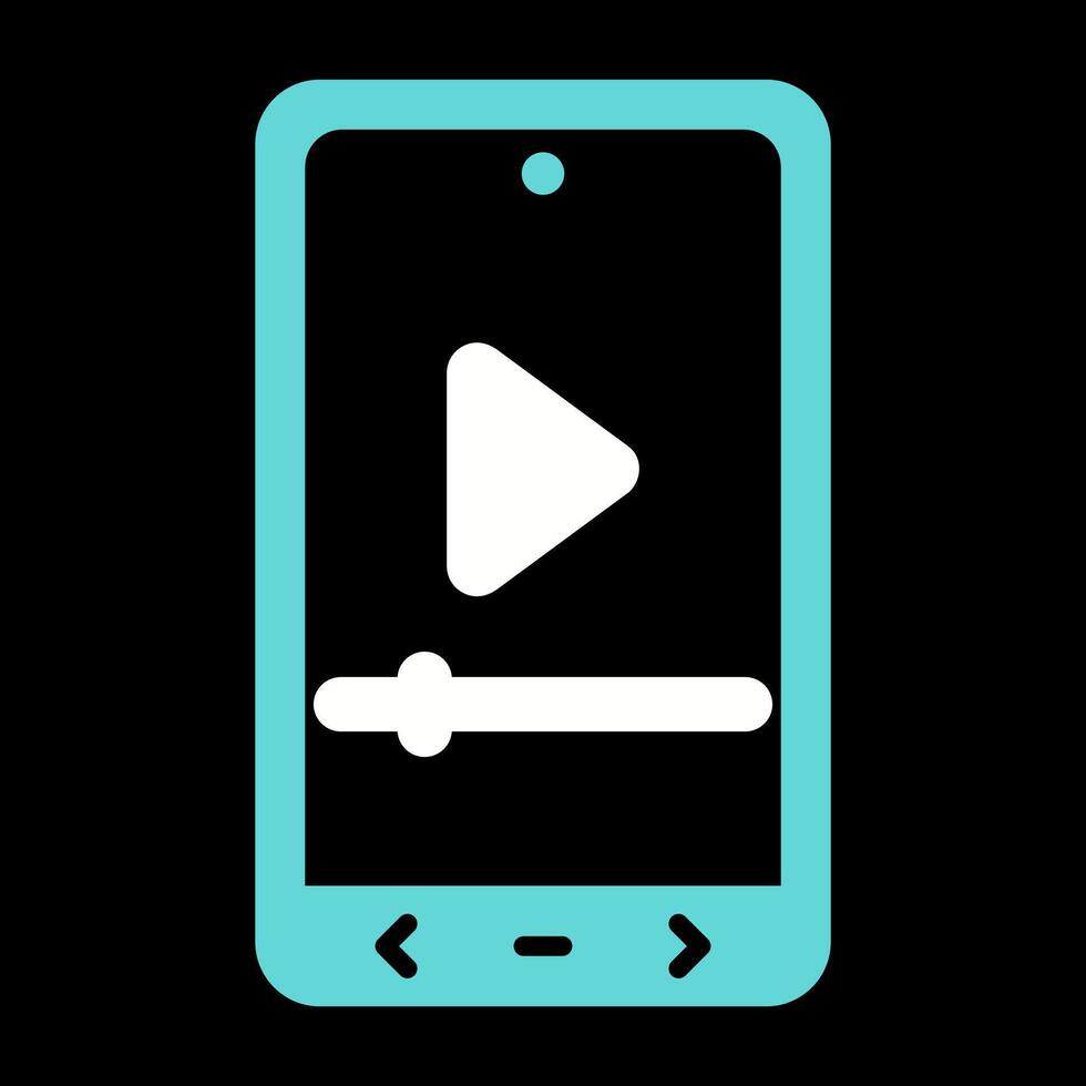 Video Player Vector Icon