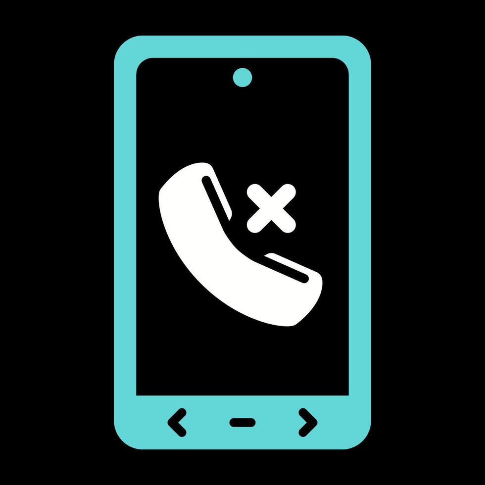 Missed Call Vector Icon