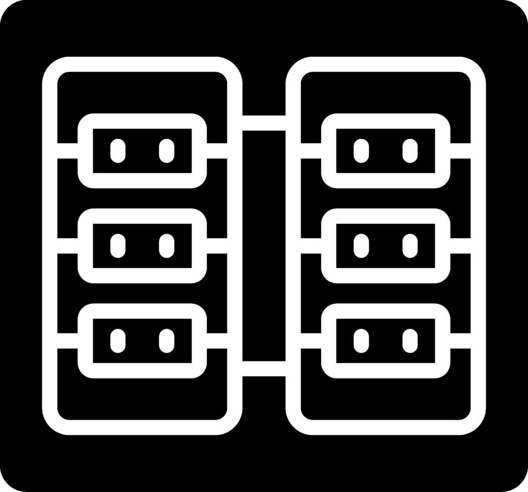 Server Room Vector Icon