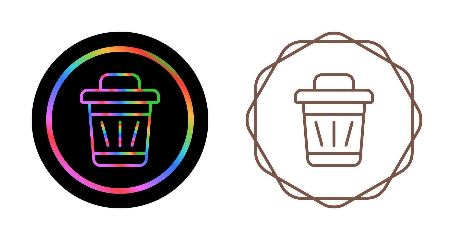 Trash Vector Icon