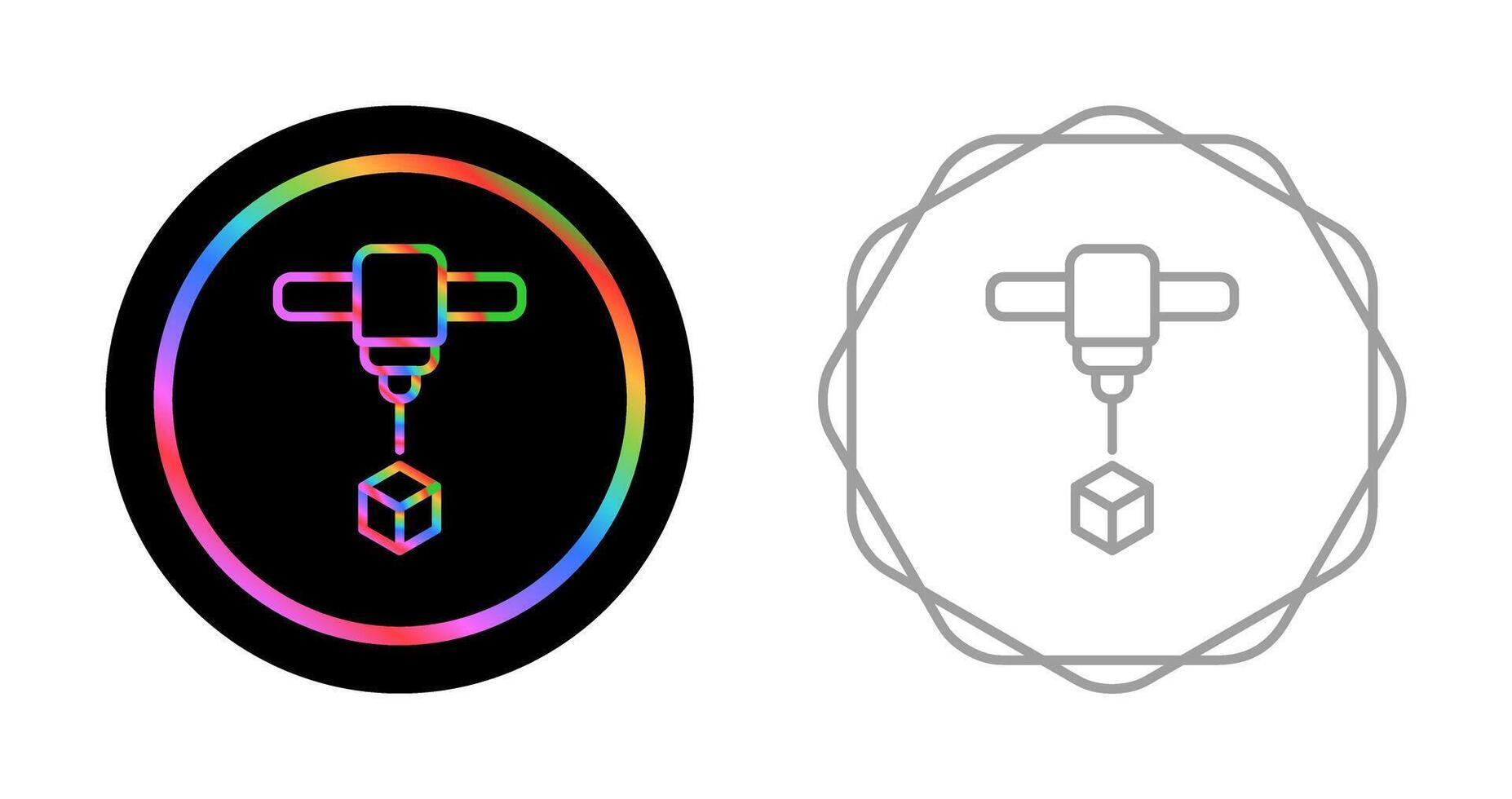 3d Printing Vector Icon