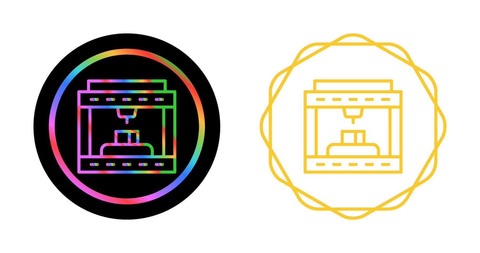 3d Printing Vector Icon