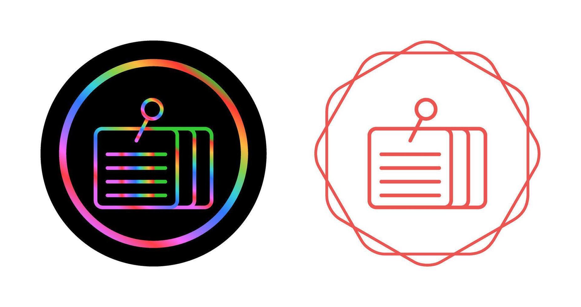 Memo Vector Icon