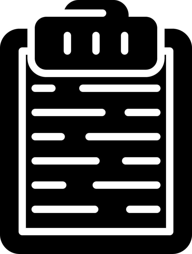 Clipboard Vector Icon