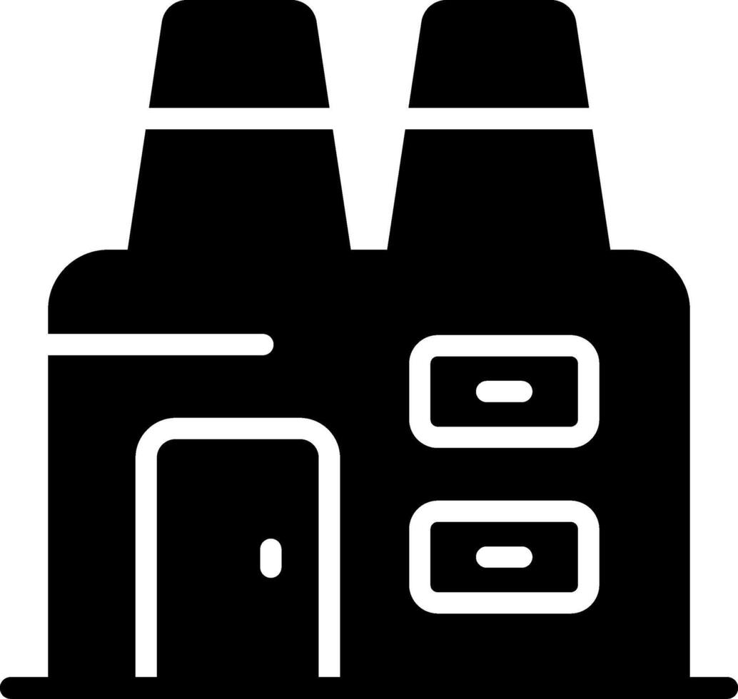 Factory Vector Icon