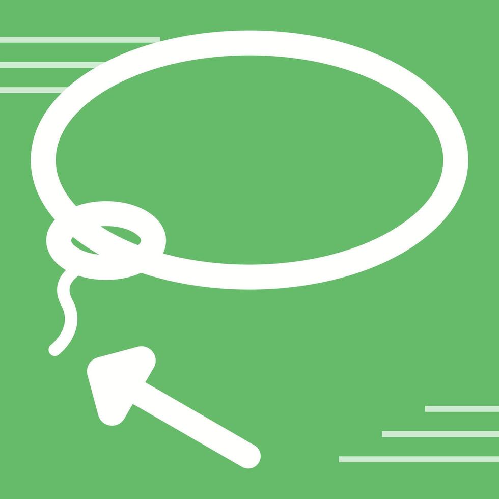 Lasso Vector Icon