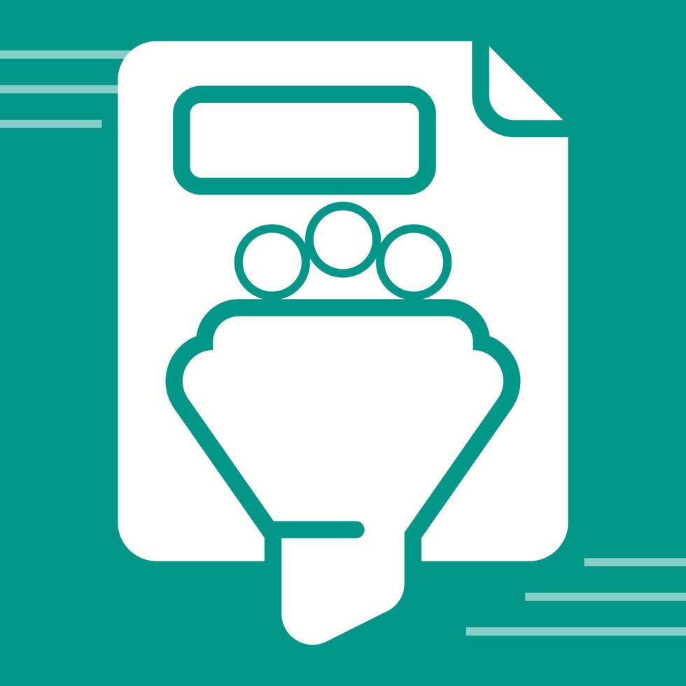 Filtering Vector Icon