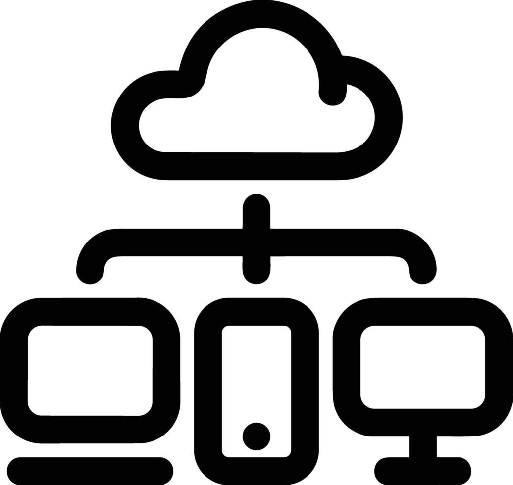 Cloud icon symbol vector image