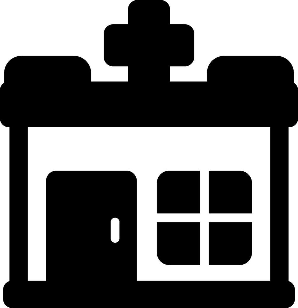 Hospital Vector Icon
