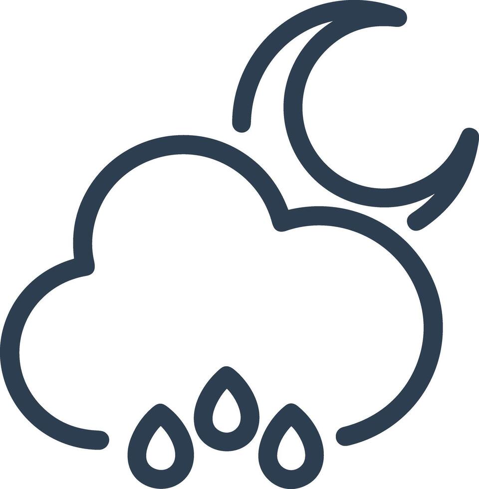 nube icono símbolo vector imagen