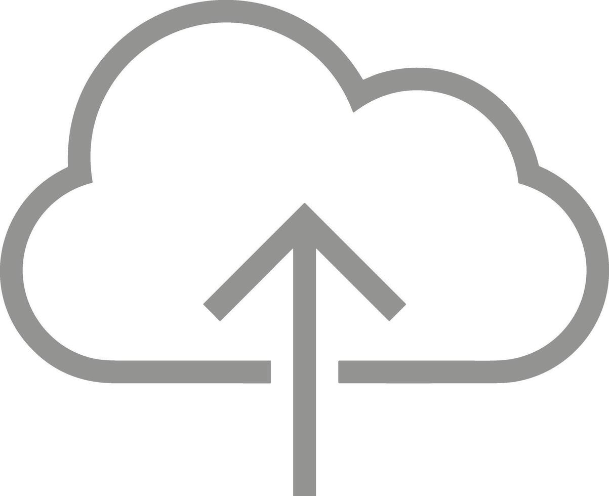 Cloud icon symbol vector image