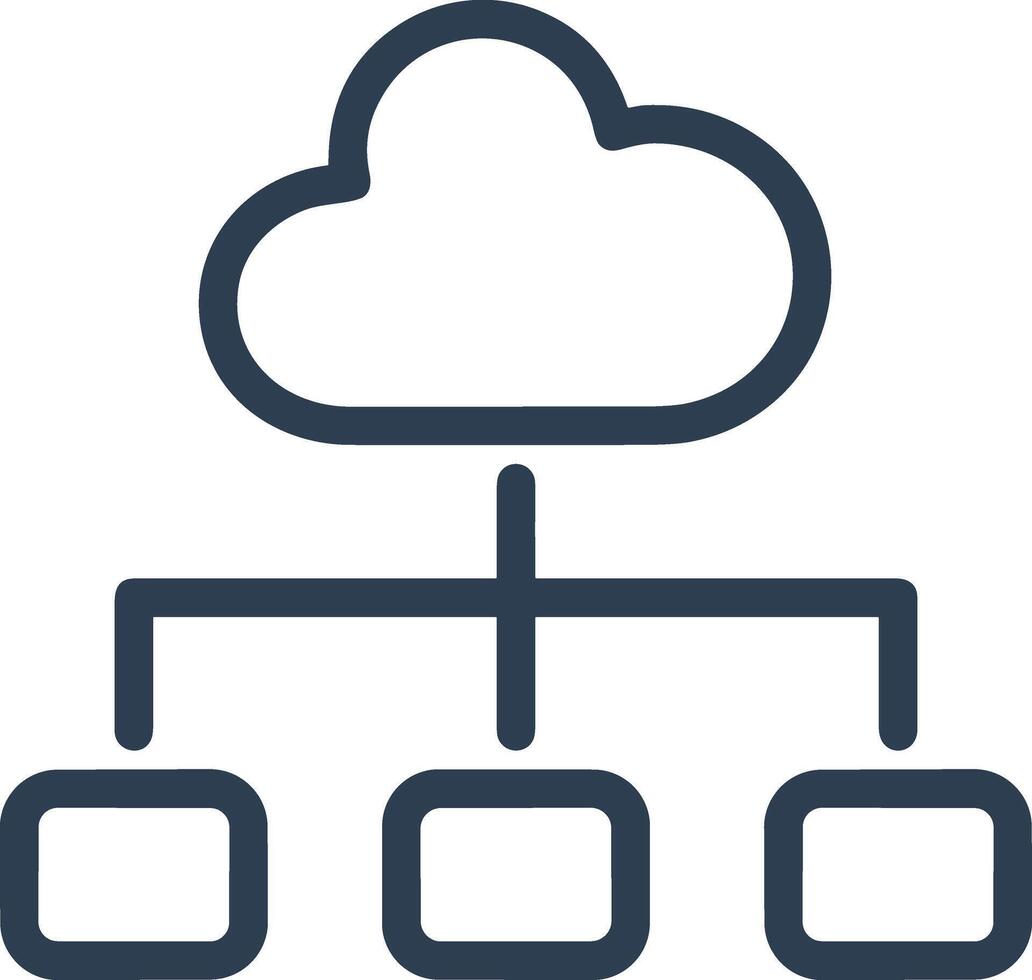 Cloud icon symbol vector image