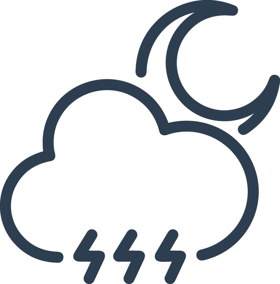 nube icono símbolo vector imagen