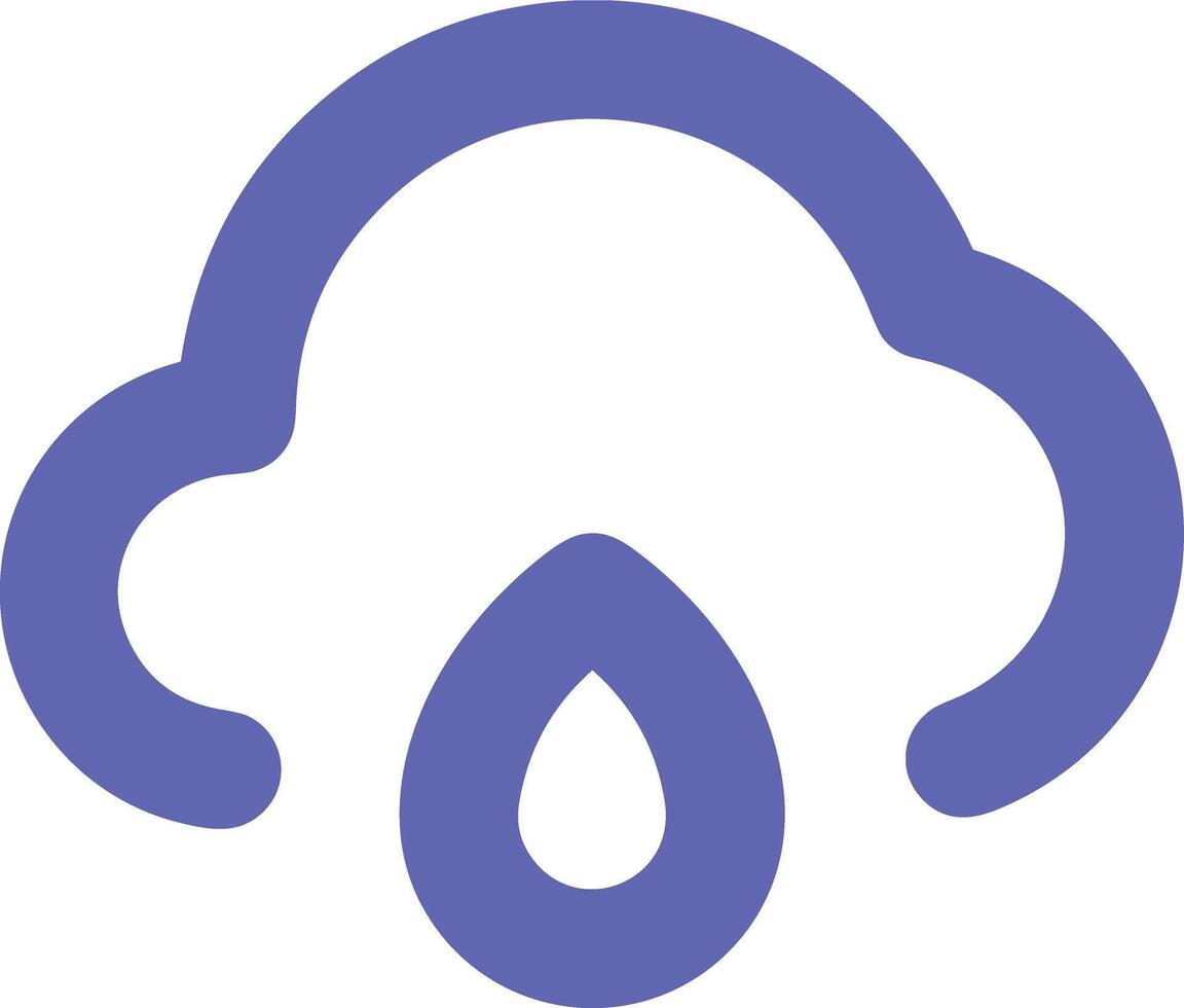 nube icono símbolo vector imagen