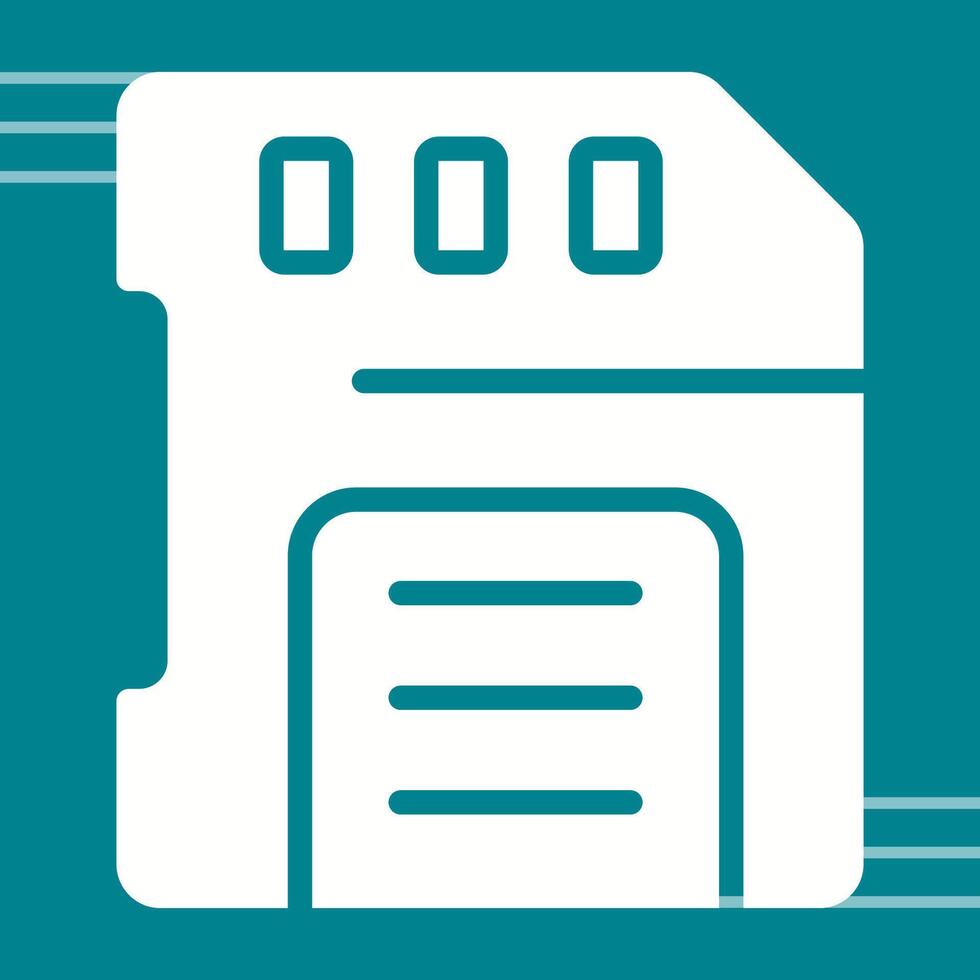 Sd Card Vector Icon