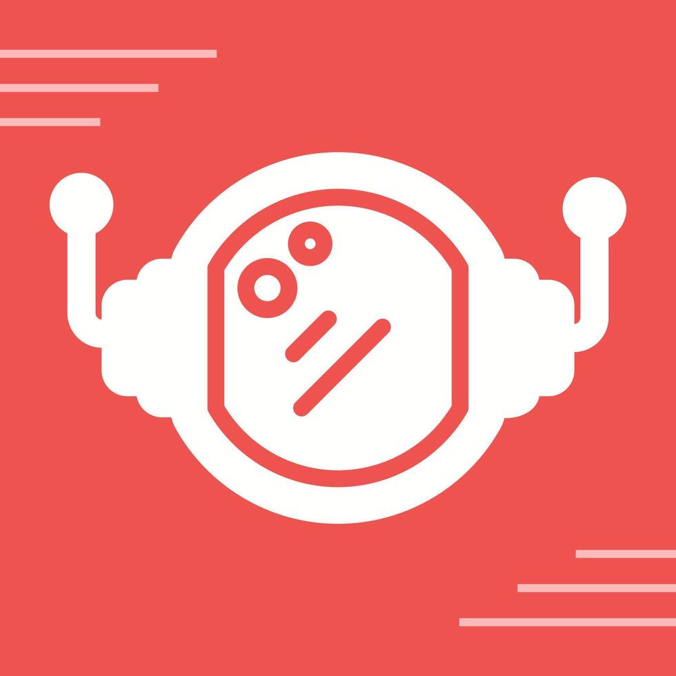 Astronaut Helmet Vector Icon