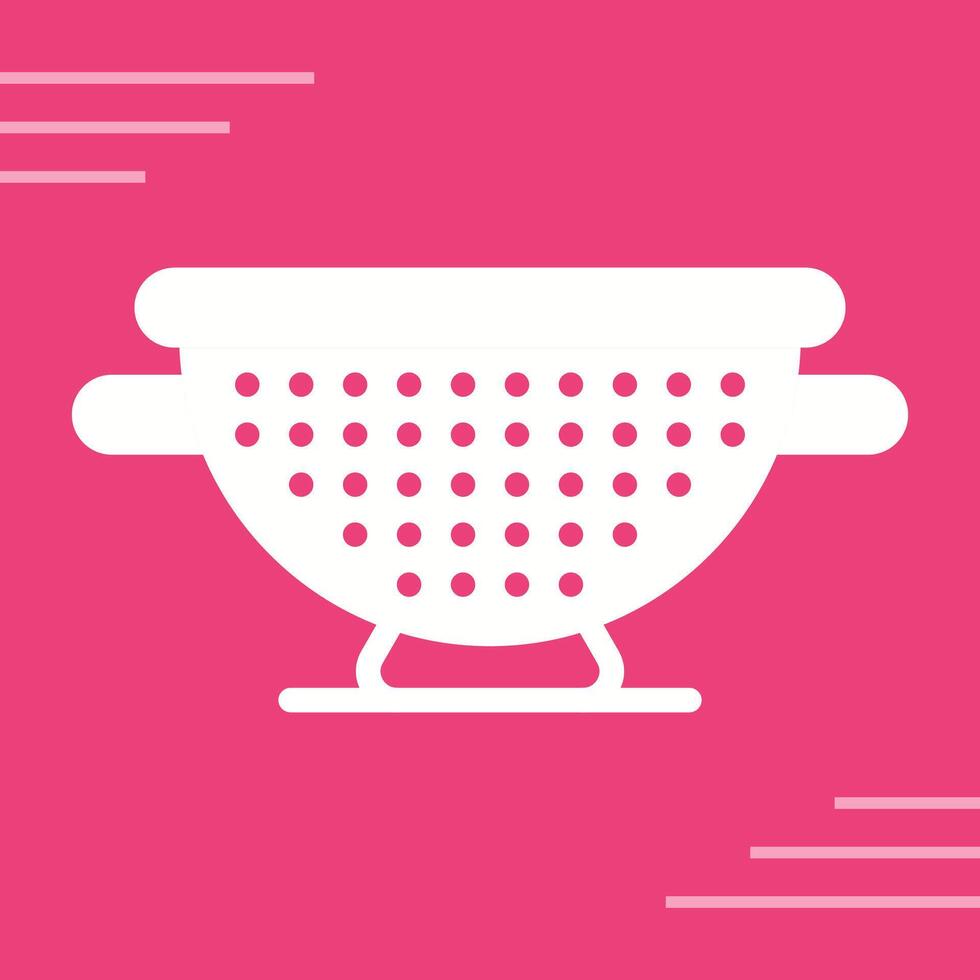 Colander Vector Icon