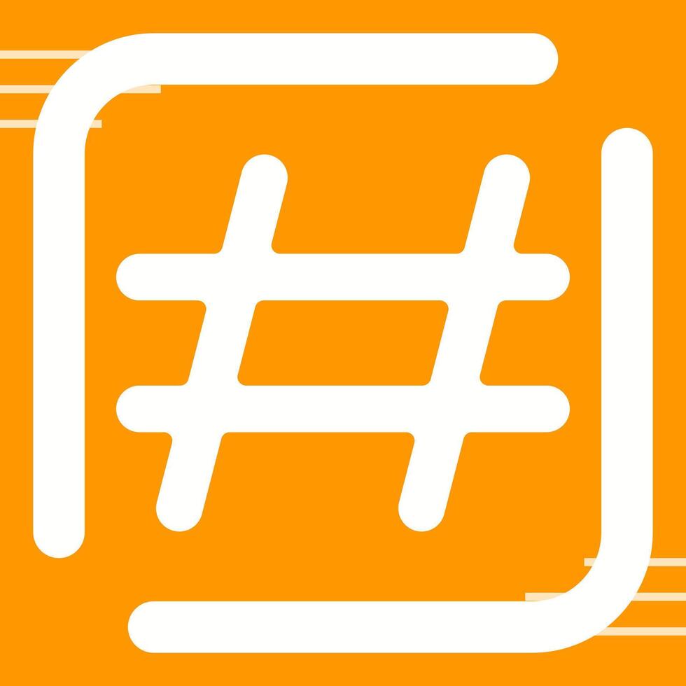 Hashtag Vector Icon