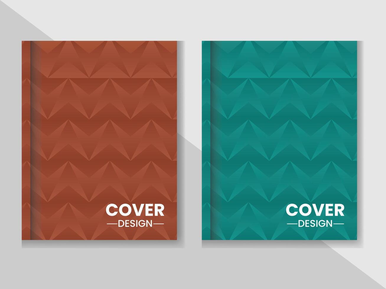 Modern Vector abstract book cover design template.