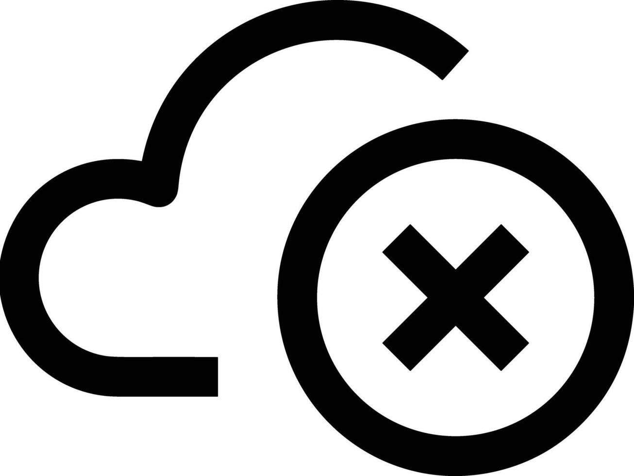 Cloud icon symbol vector image. Illustration of the hosting storage design image