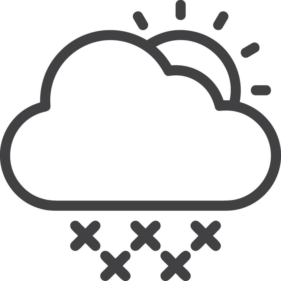 Cloud icon symbol vector image. Illustration of the hosting storage design image