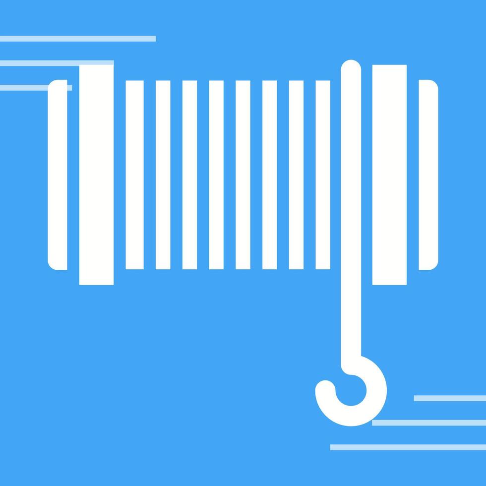 Cable Pulling Rope Vector Icon
