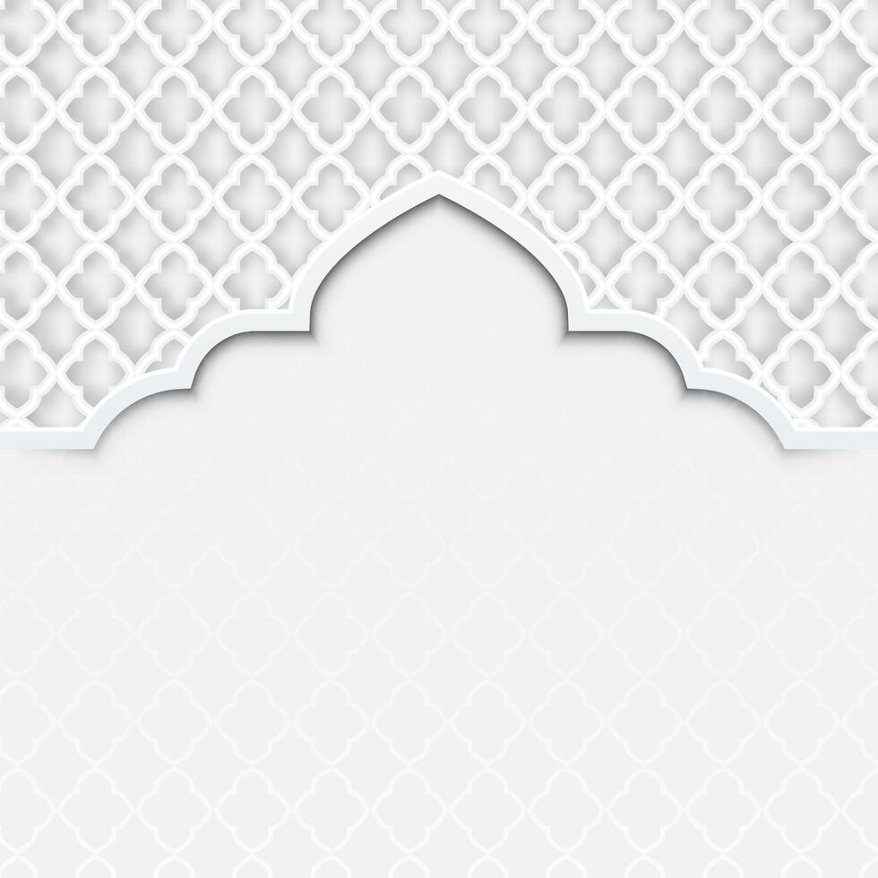 Ramadan background with beautiful islamic pattern vector