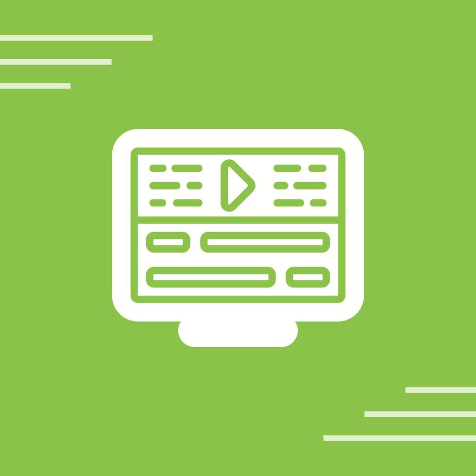 Video Editing Vector Icon