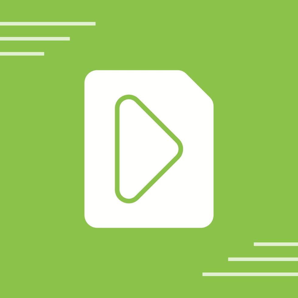 Video File Vector Icon