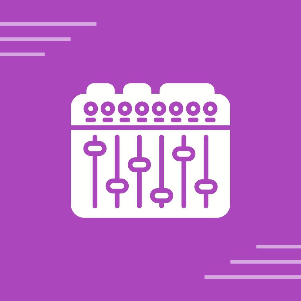 Sound Mixer Vector Icon