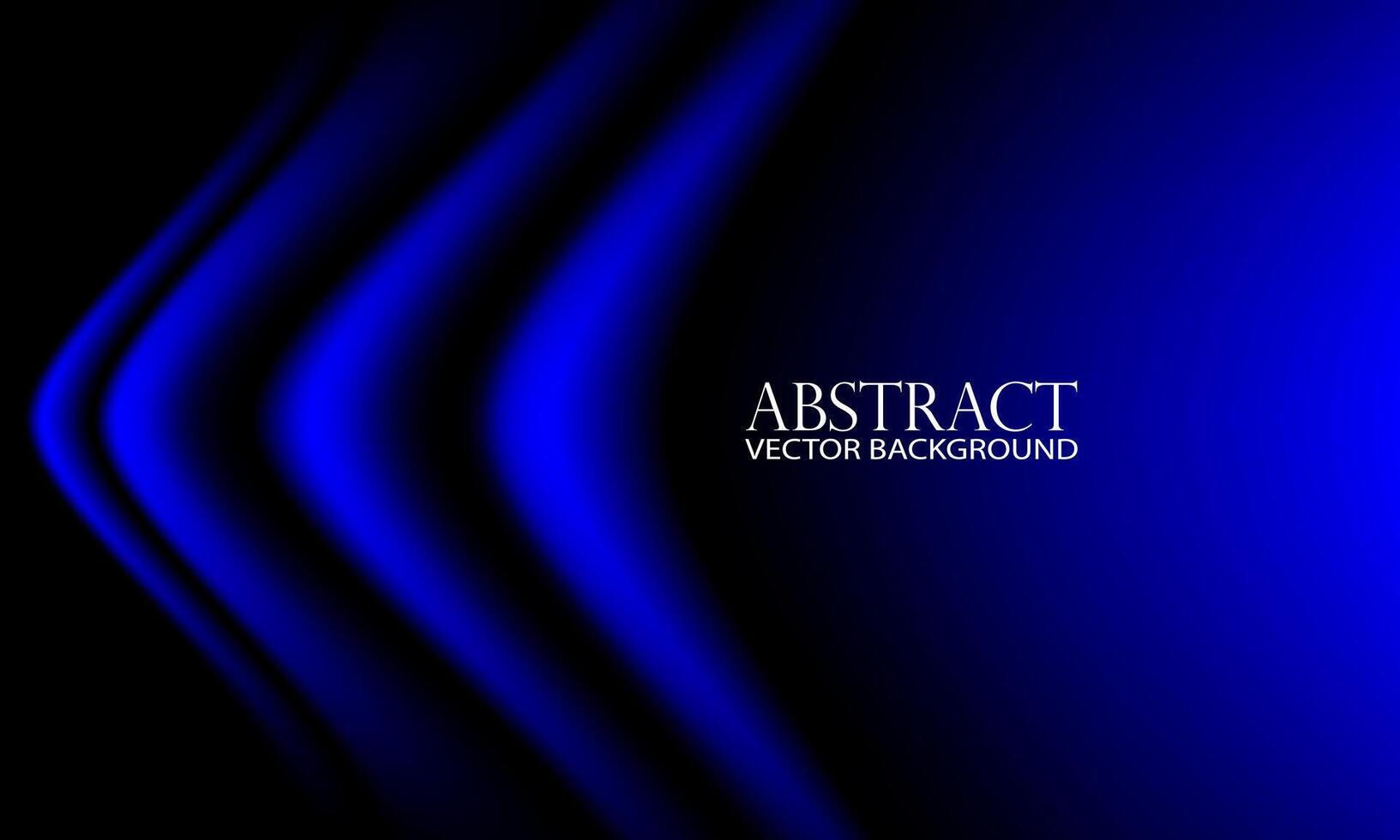 Abstract blue wavy background Vector illustration for wallpaper web