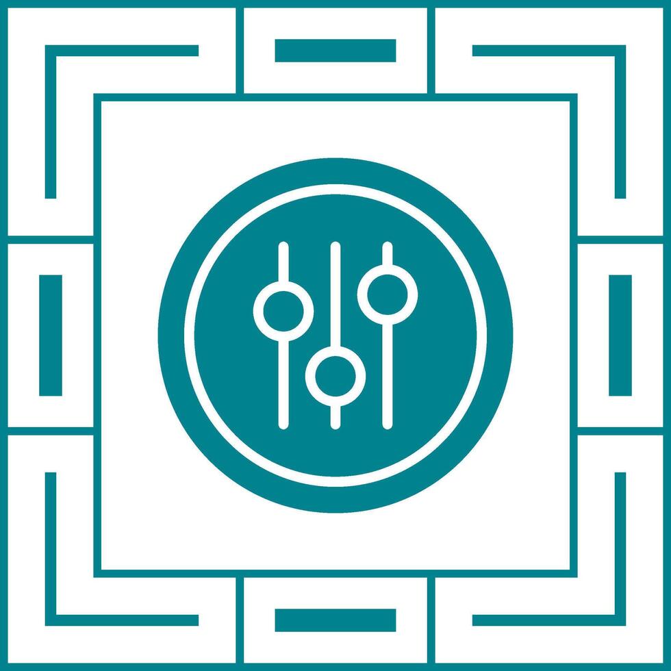 Audio Equalizer Vector Icon