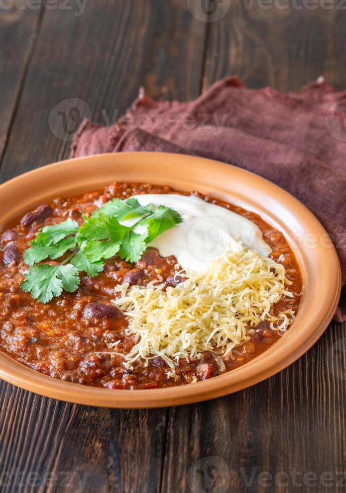 Chili con carne photo