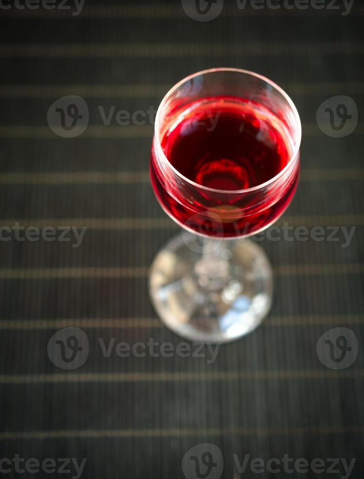 Glass of liquor photo